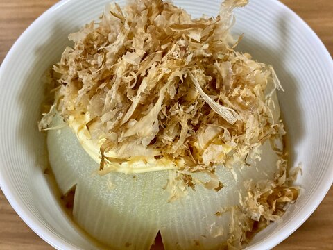 レンジで簡単、丸ごと新玉ねぎ